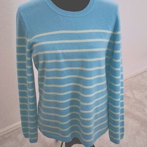 TALBOTS 100%  Preppy Cashmere Sweater Size: M